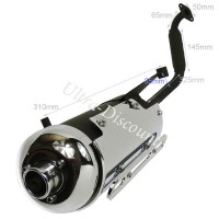 Exhaust for Jonway Scooter GT 125 Bilder 1