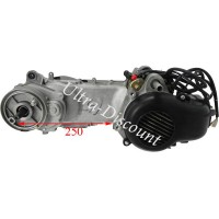Engine 50cc 1E40QMB for Jonway Scooter (Brake Drum, 12 inches rim, 250mm) Bilder 1