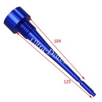 Custom Engine Oil Dipstick for ATV Shineray Quad 200cc STIIE - Blue