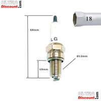 Stock Spark Plug for Quad 200cc Bilder 1 Stock Spark Plug for Quad 200cc Bilder 1