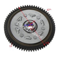 Complete Clutch for Monkey - Gorilla Engine 50cc