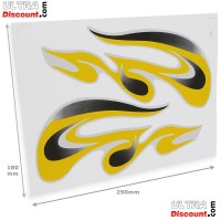 Stickers for Shineray quad 200cc Yellow Bilder 1 Stickers for Shineray quad 200cc Yellow Bilder 1