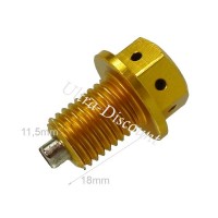 Magnetic Engine Oil Drain Plug for Dax 50cc ~ 125cc - Gold