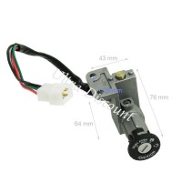Complete Lock Assy for Chinese Scooter (type 4) Bilder 1
