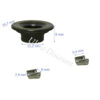 Valve Split Collet + Retainer for Shineray Quad 200cc (XY200ST-6A) Bilder 1
