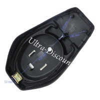 Seat for Baotian Scooter BT49QT-12 - Black Bilder 2