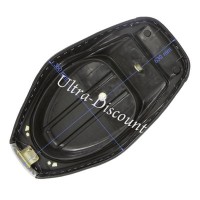 Seat for Baotian Scooter BT49QT-9 - Black-Gray Bilder 1