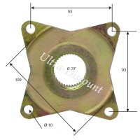 Rear Sprocket Bracket for ATV Shineray Quad 300cc STE