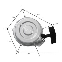 Recoil Starter Assy for ATV Shineray Quad 300cc ST-5E Bilder 1