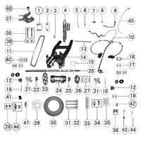 Rear Axle Castle Nut for ATV Bashan 200cc BS200S7