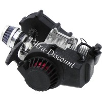 Engine 49cc for ATV Pocket Quad (type 6) - Black Edition