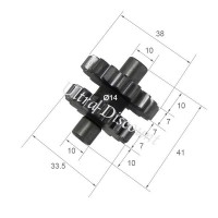 Intermediate Starter Gear for ATV Shineray Quad 200cc STIIE - STIIE-B