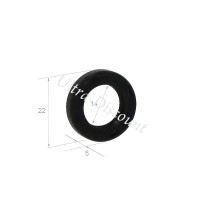 Gearbox Oil Seal for ATV Shineray Quad 150STE - 14x22x5 Bilder 1