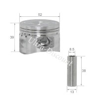 Cylinder Kit for Dirt Bike 125cc - Loncin Engine 1P52FMI