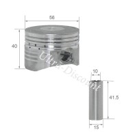 Cylinder Kit for Dirt Bike 150cc - Lifan Engine 1P56FMJ