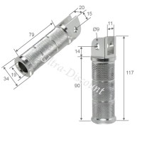 Custom Foot Pegs for Dax (type 1) - CNC