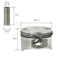 Piston Kit for ATV Shineray Quad 150cc ST Bilder 1
