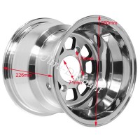 Rear Aluminum Rim for ATV Bashan Quad 200cc (BS200S-7)