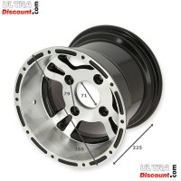 Set of 4 Aluminum Rims for ATV Bashan Quad 200cc (BS200S-7) Bilder 1