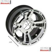Set of 4 Aluminum Rims for ATV Bashan Quad 200cc (BS200S-7) Bilder 2