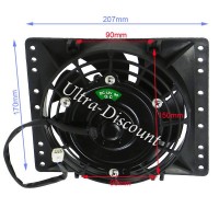 Fan for ATV Bashan Quad 300cc (BS300S-18)