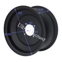 Front Rim for ATV Shineray Quad 150cc STE - Black Bilder 1