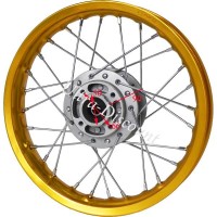 12'' Front Rim for Dirt Bike - Gold