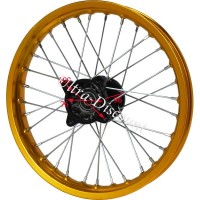 14'' Front Rim for Dirt Bike (type 2) - Gold Bilder 1
