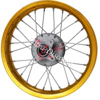 14'' Rear Rim for Dirt Bike (type 5) - Gold Bilder 1