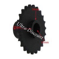 23 Tooth Front Sprocket for ATV Shineray Quad 200cc (XY200ST-6A) Bilder 1