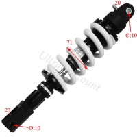 Shock Absorber for Dirt Bike (model 6) - 355mm-12 (White) Bilder 1
