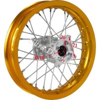 Premium 12'' Rear Rim for Dirt Bike (CNC-milled) Bilder 2