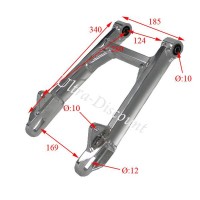 Aluminium Custom Swing Arm for Monkey - Gorilla - (+10cm) Bilder 1