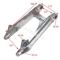 Aluminium Custom Swing Arm for Monkey - Gorilla - (Reinforced, +4cm) Bilder 1 Aluminium Custom Swing Arm for Monkey - Gorilla - (Reinforced, +4cm) Bilder 1