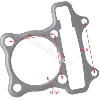Cylinder Head Gasket for ATV Shineray Quad 150cc (XY150ST) Bilder 1 Cylinder Head Gasket for ATV Shineray Quad 150cc (XY150ST) Bilder 1