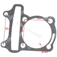 Cylinder Base Gasket for ATV Shineray Quad 150cc (XY150ST) Bilder 1 Cylinder Base Gasket for ATV Shineray Quad 150cc (XY150ST) Bilder 1