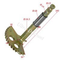 Kick Start Shaft for Shineray Quad 200cc (XY200ST-6A) Bilder 1