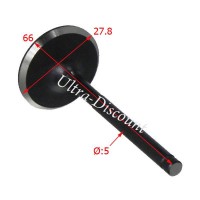 Intake Valve for ATV Shineray Quad 150cc XY150STE (Ø 27.8 mm)