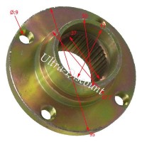 Rear Sprocket Bracket for ATV Shineray Quad 350cc ST-2E Bilder 1