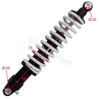 Front Shock Absorber ATV Shineray Quad 350cc (White, ST-2E)