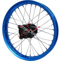 14'' Front Rim for Dirt Bike (type 2) - Blue