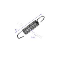 Set of 2 spring for muffler