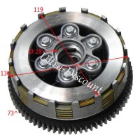 Clutch for Dirt Bike 200cc, Type 2