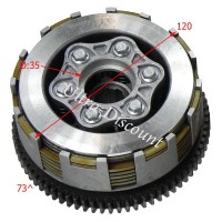 Clutch for Dirt Bike 250cc, Type 3 Bilder 1