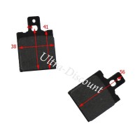 Front Brake Pad for Baotian Scooter BT49QT-7 (type 1) Bilder 1