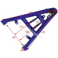 Left A-arm for ATV Bashan Quad 300cc (BS300S-18) Bilder 1