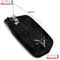 Seat for ATV Shineray Quad 150STE - Black Bilder 2