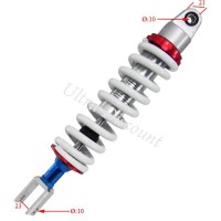 Shock Absorber for Dirt Bike (model 11) - 365mm ~ 380mm - White