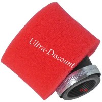 Dual Layer Foam Air Filter 40mm Red
