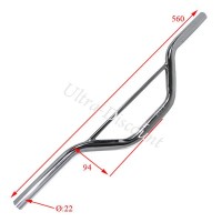 Handlebar for Cross Pocket bike- Silver